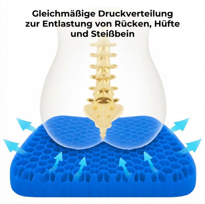 Bluebee Gel-Sitzkissen
