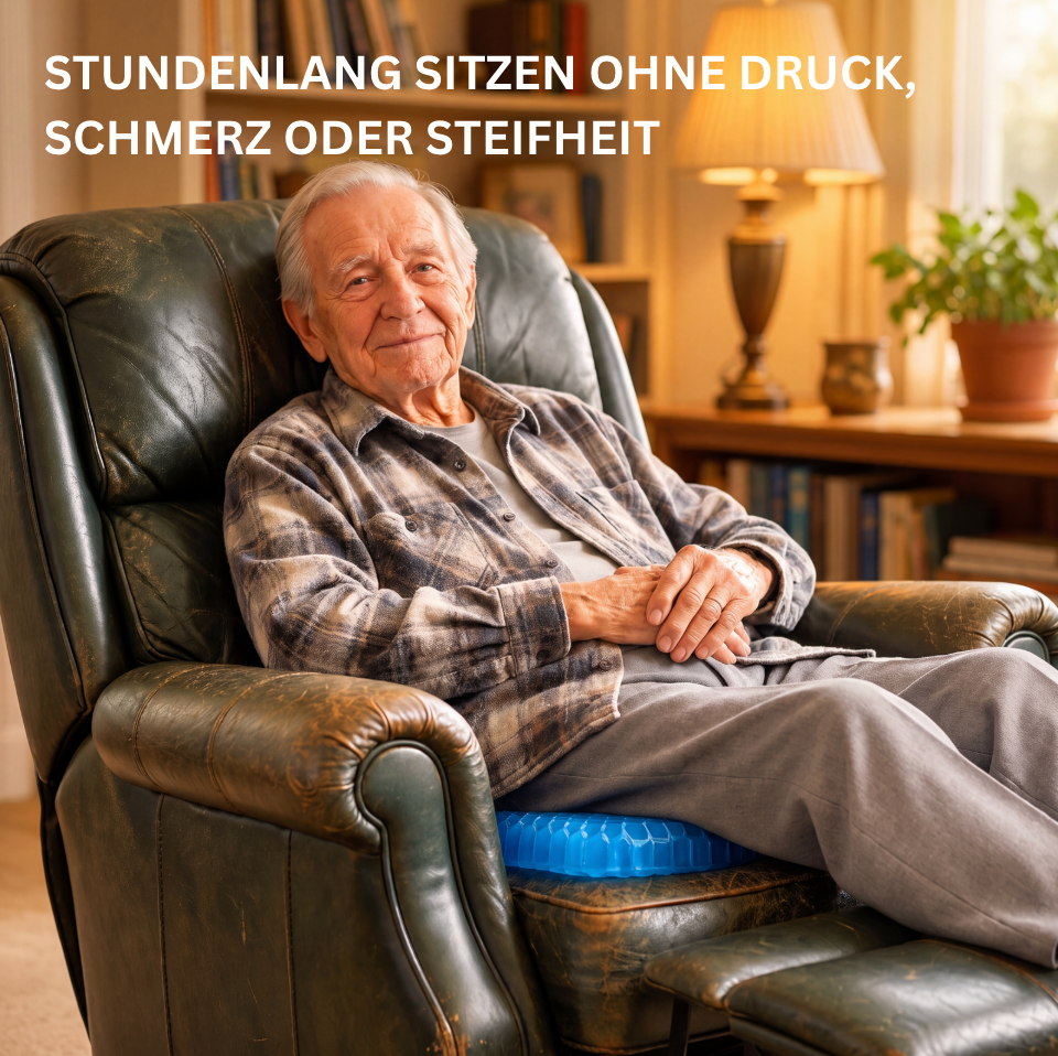 Bluebee Gel-Sitzkissen