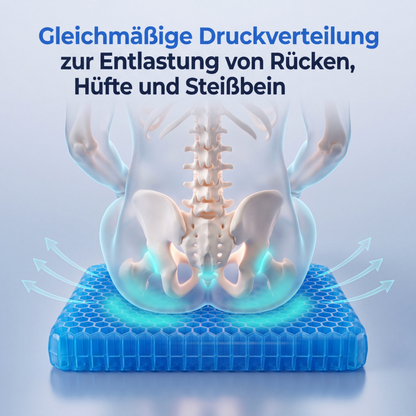 Bluebee Gel-Sitzkissen