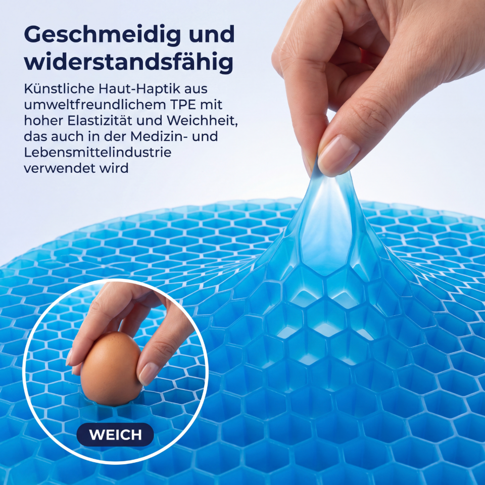 Bluebee Gel-Sitzkissen