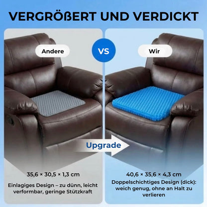 Bluebee Gel-Sitzkissen